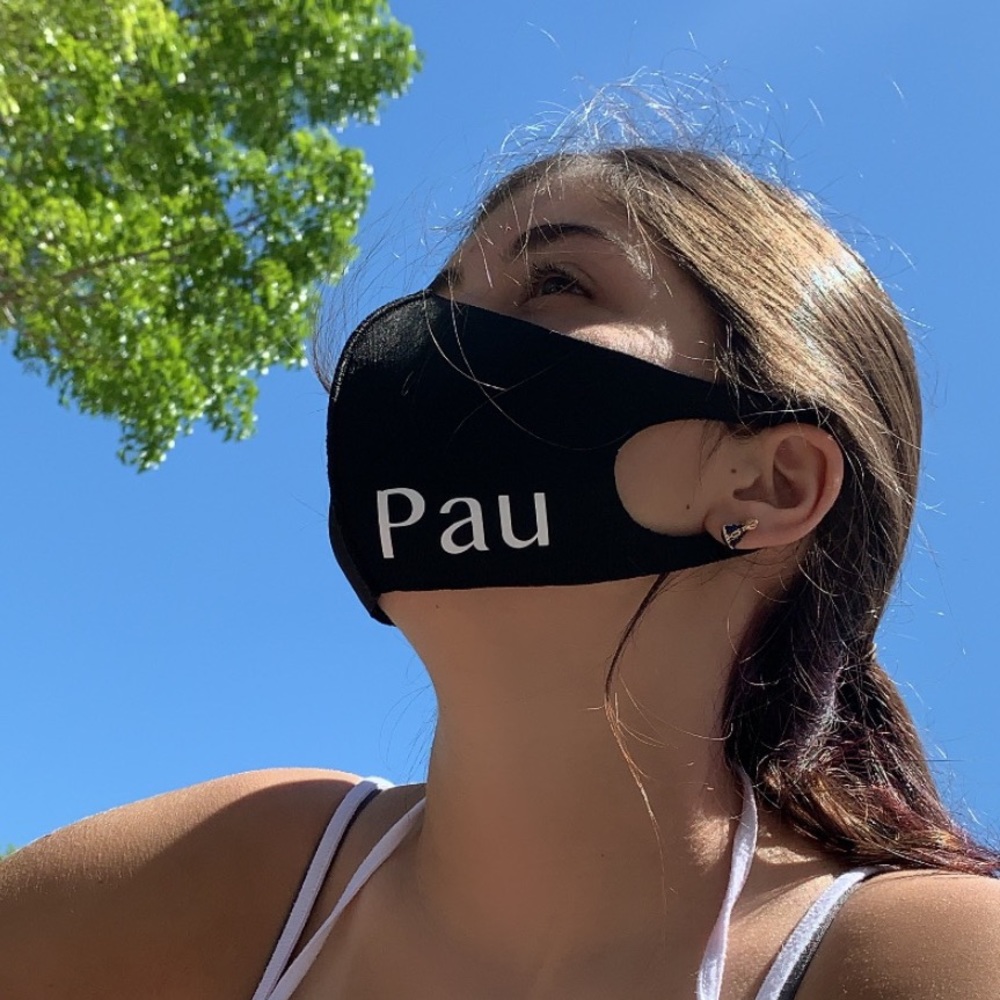 Adult Black Cotton Mask NWT - 𝐏ersonalized